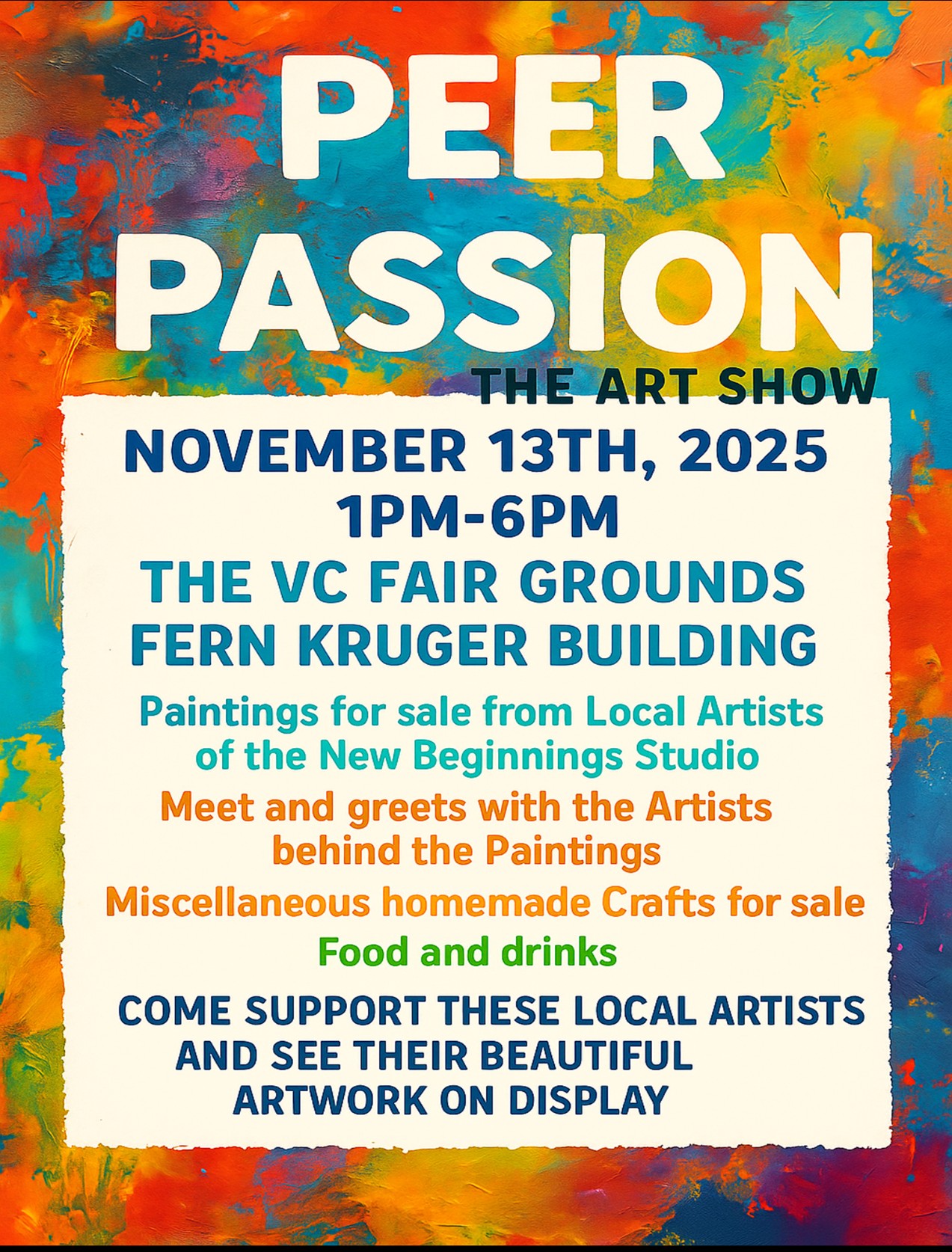 Peer Passion Art Show